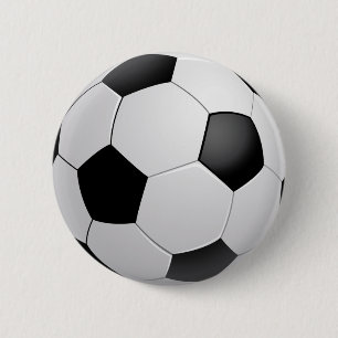 Macaron Rond 5 Cm Bouton Football