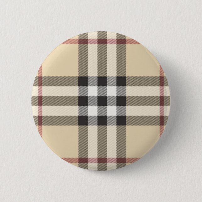 Macaron Rond 5 Cm Bouton frais de plaid (Devant)