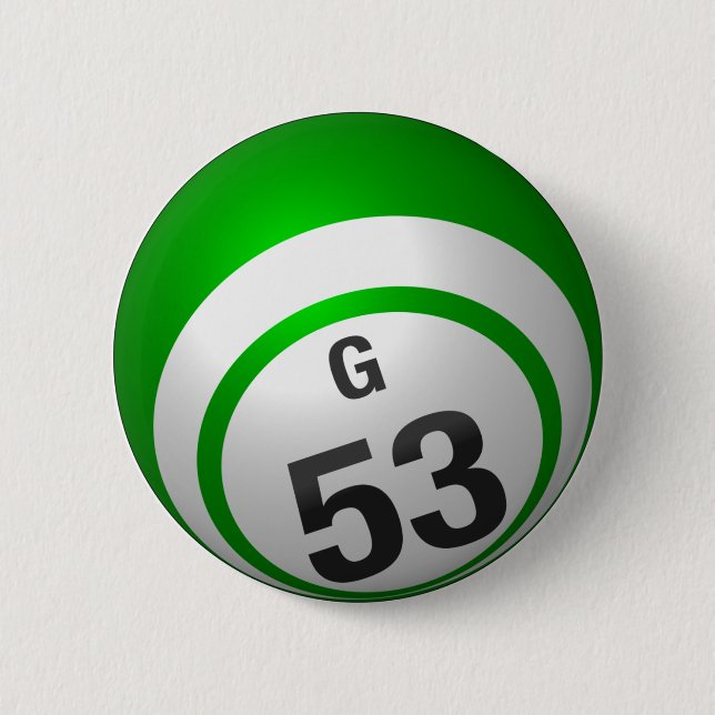 Macaron Rond 5 Cm Bouton G 53 Bingo (Devant)