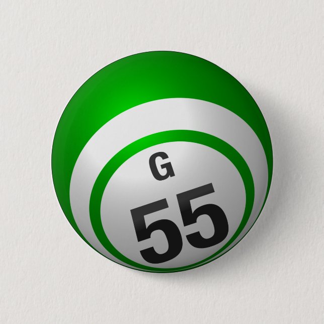 Macaron Rond 5 Cm Bouton G 55 Bingo (Devant)