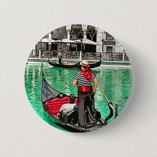 Macaron Rond 5 Cm Bouton : Gondolier