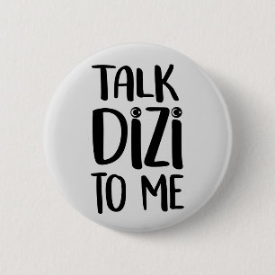 Macaron Rond 5 Cm Bouton Gris Gras Dizi Talk