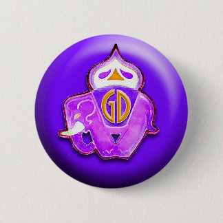 Macaron Rond 5 Cm Bouton Gunga Diner