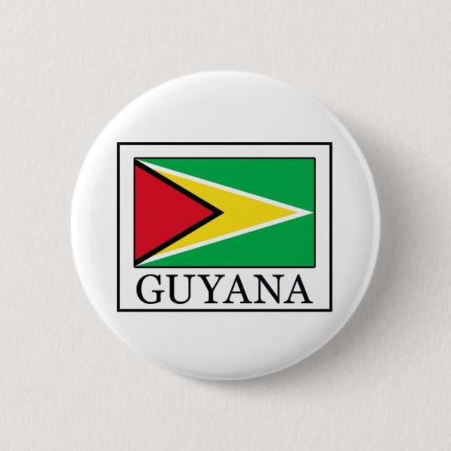Macaron Rond 5 Cm Bouton Guyana (Devant)
