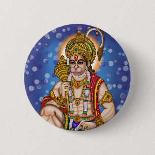 Macaron Rond 5 Cm Bouton Hanuman