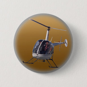 Macaron Rond 5 Cm Bouton Hélicoptère / Bouton Hélicoptère Cool Pin