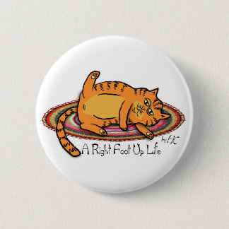 Macaron Rond 5 Cm Bouton hippie de poussin