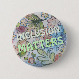 Macaron Rond 5 Cm Bouton Inclusion Matters