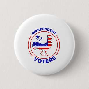 Macaron Rond 5 Cm Bouton indépendant d'électeurs