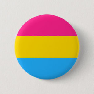 Macaron Rond 5 Cm Bouton indicateur Pansexualité
