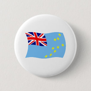 Macaron Rond 5 Cm Bouton indicateur Tuvalu