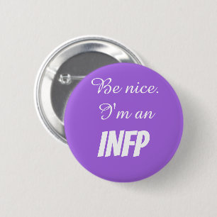 Macaron Rond 5 Cm Bouton INFP