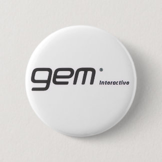 Macaron Rond 5 Cm bouton interactif gem, interactif gem