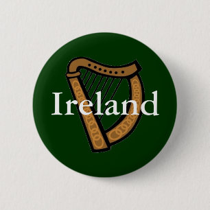 Macaron Rond 5 Cm Bouton Irlande