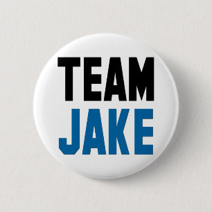 Macaron Rond 5 Cm Bouton Jake de l'équipe