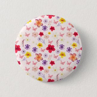 Macaron Rond 5 Cm Bouton Jardin lunaire