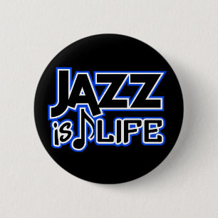Macaron Rond 5 Cm Bouton Jazz