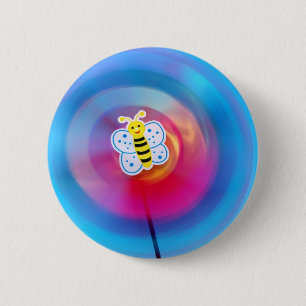 Macaron Rond 5 Cm Bouton Jouet à roulettes