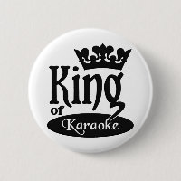 Bouton King of Karaoke