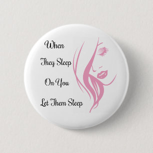 Macaron Rond 5 Cm Bouton Laisser Dormir