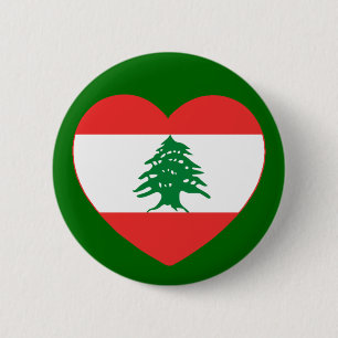 Macaron Rond 5 Cm Bouton libanais de coeur
