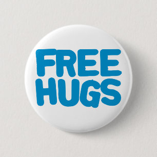 Macaron Rond 5 Cm Bouton Libre Hugs