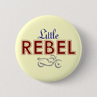 Macaron Rond 5 Cm Bouton Little Rebel