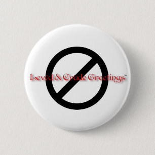 Macaron Rond 5 Cm Bouton Logo d'origine