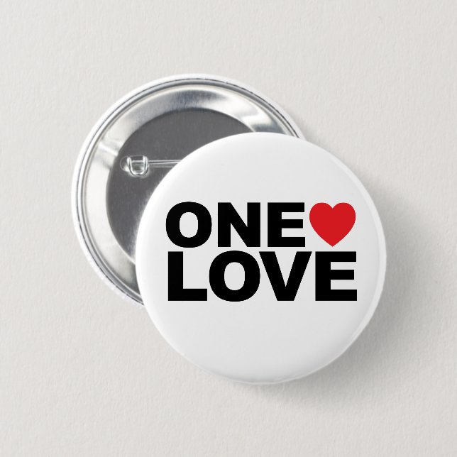 Macaron Rond 5 Cm Bouton Logo OneLove (Devant & derrière)