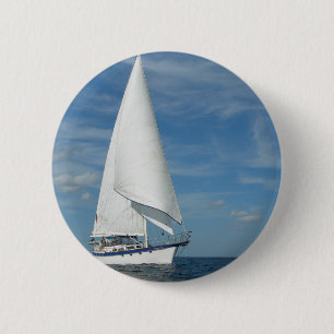 Macaron Rond 5 Cm Bouton majestueux de voile