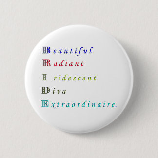 Macaron Rond 5 Cm Bouton Mariage
