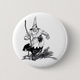 Macaron Rond 5 Cm Bouton mauvais de sorcière