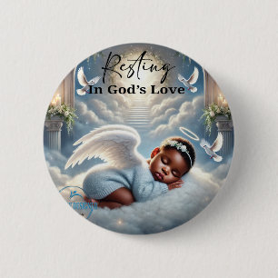 Macaron Rond 5 Cm Bouton Mémorial