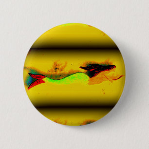 Macaron Rond 5 Cm bouton Mermaid