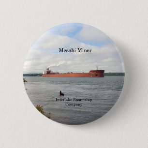 Macaron Rond 5 Cm Bouton Mesabi Miner