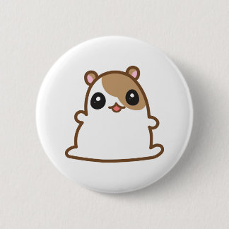 Macaron Rond 5 Cm Bouton mignon de hamster