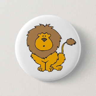 Macaron Rond 5 Cm Bouton mignon de lion