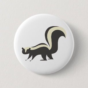Macaron Rond 5 Cm Bouton mignon de mouffette