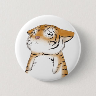 Macaron Rond 5 Cm Bouton mignon de tigre