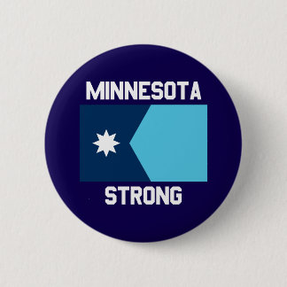 Macaron Rond 5 Cm Bouton Minnesota Strong