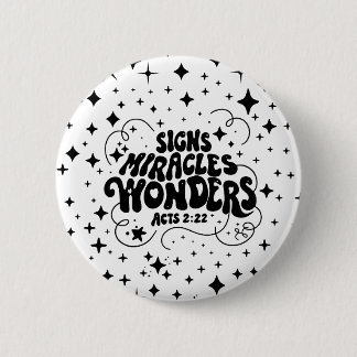 Macaron Rond 5 Cm Bouton Miracle