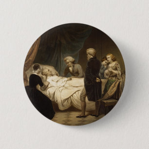 Macaron Rond 5 Cm Bouton Mort de George Washington
