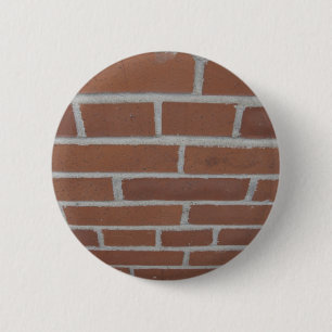 Macaron Rond 5 Cm Bouton Mur de briques