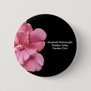 Macaron Rond 5 Cm Bouton Nametag