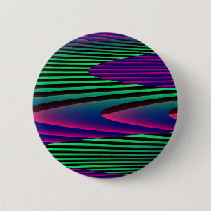Macaron Rond 5 Cm Bouton Neon Seas