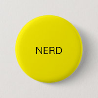 Bouton Nerd amusant