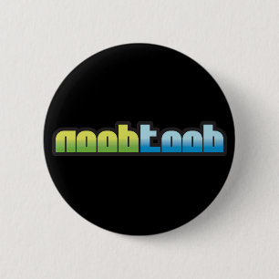 Macaron Rond 5 Cm Bouton noir de Noobtoob