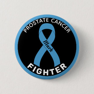 Macaron Rond 5 Cm Bouton Noir pour combattre le cancer de la prostat