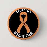 Bouton noir pour Lutte contre le cancer Leukemia