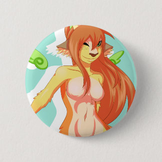 Macaron Rond 5 Cm Bouton noisette